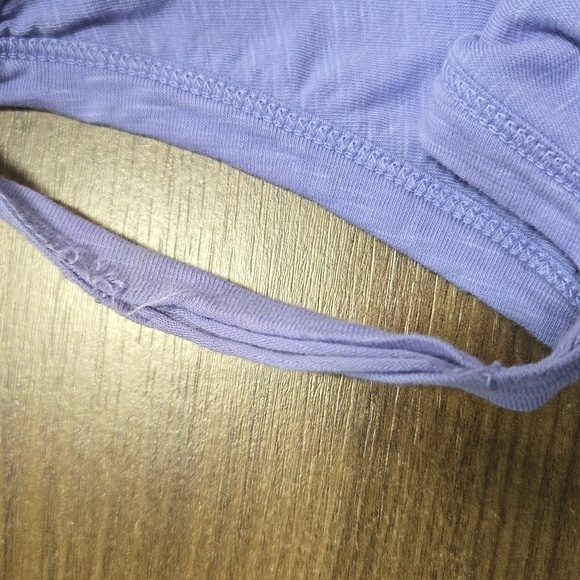 Anthropologie Sundry Tiered Mini Dress Periwinkle Violet - Size 1 (small) - Picture 7 of 14